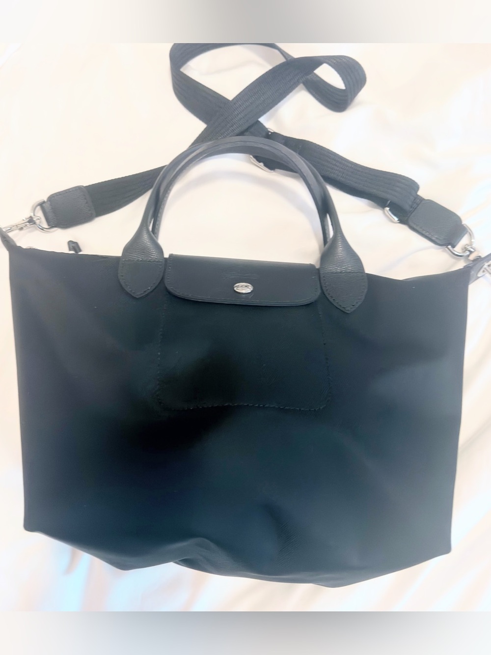 Longchamp Le Pilage Neo Black Nylon